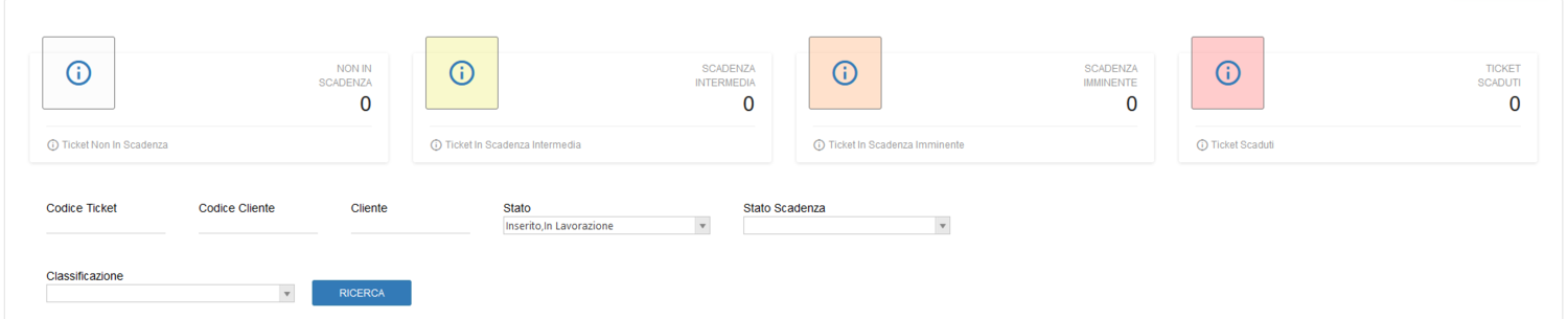 Gestione Ticket Frontoffice