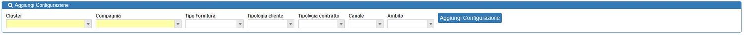 Aggiungi Configurazione